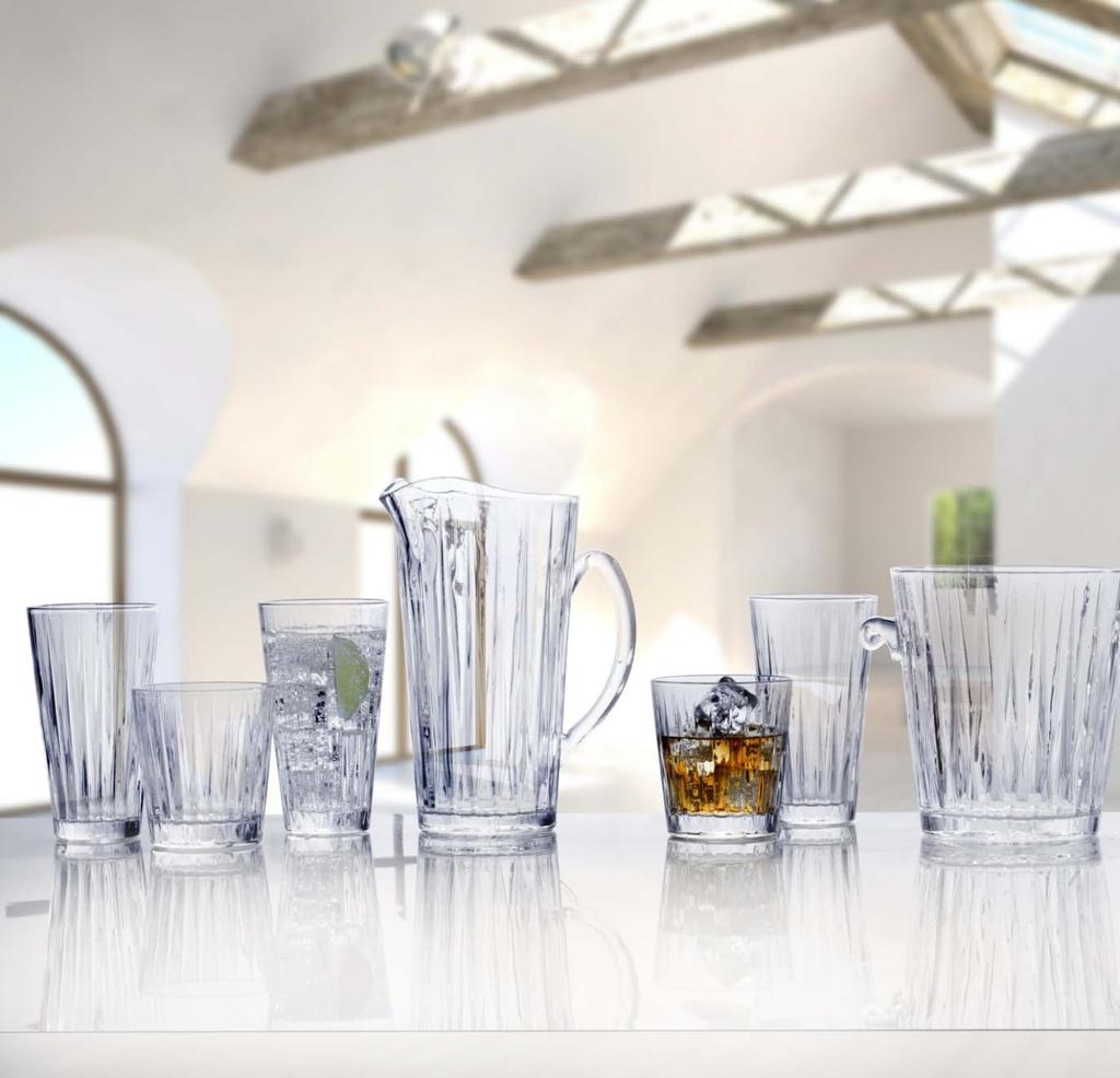 Mikasa Revel Mikasa Revel makes a strong statement in casual barware offering superior value, quality, and style.