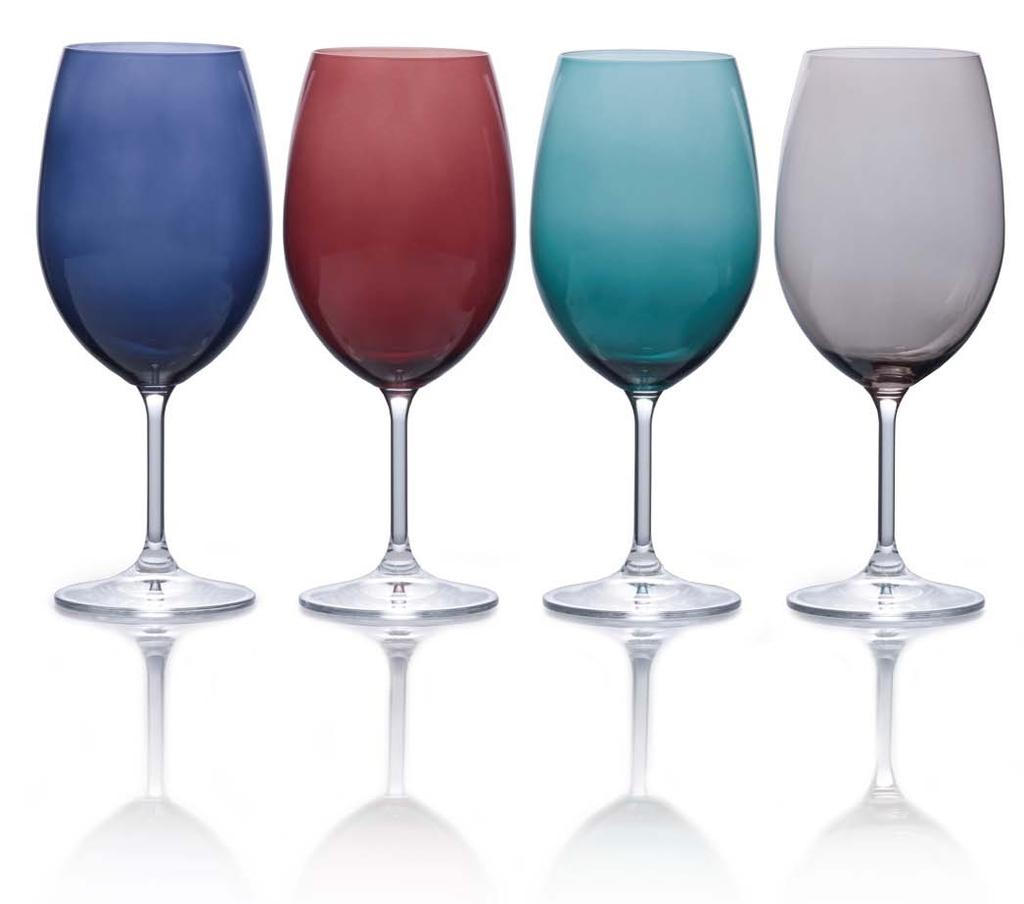 Mikasa Laura Color Stemware The Mikasa Laura Color Stemware collection features high quality, European-made crystal with a simple sophistication that coordinates beautifully with any dinnerware and