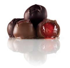 deliciously cool and creamy mint chocolate center coated in milk chocolate or green pastel.