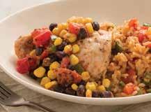 Simply Salsa Chicken 1½ pounds boneless skinless chicken breasts, cut into 6 pieces 1 (15 ounce) can black beans, rinsed and drained 1 (14.