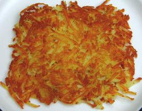 your Certified Trainer: Hash Brown Doneness Chart Regular Crispy Cook Time: 5-6 minutes on each side Cook Time: 7-8 minutes on each side Core Menu Shelf Life Chart Frozen Foods Frozen Meats, Poultry,