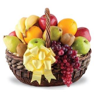 and chocolate truffles $99 Our traditional gourmet fruit baskets are filled with an abundance of