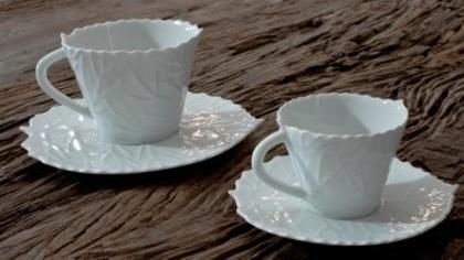 ZAP105 Coffee cup and saucer