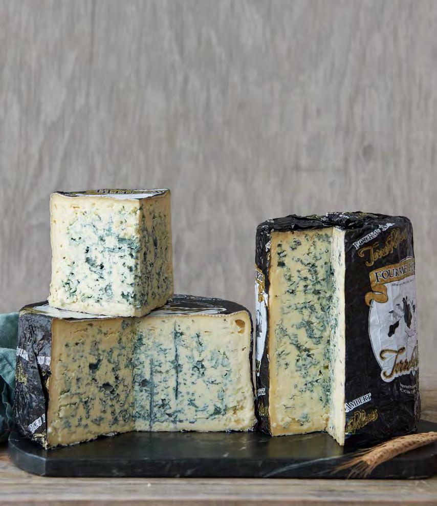 Traditional Blue Cheeses from Auvergne Bleu 1924 Introducing the latest addition to the Terre des Volcans family!