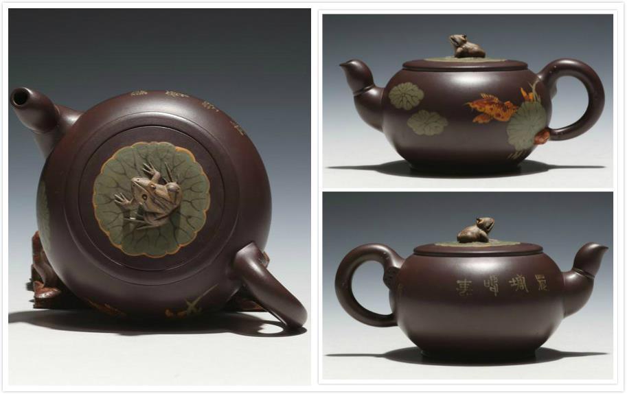 Chinese GongfuTeapot---YiXing Purple Clay