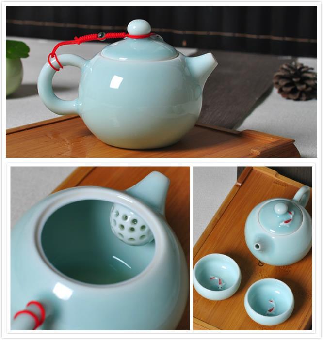 Chinese Gongfu Teapot ---longquan celadon No:ZST1755 Price:45USD