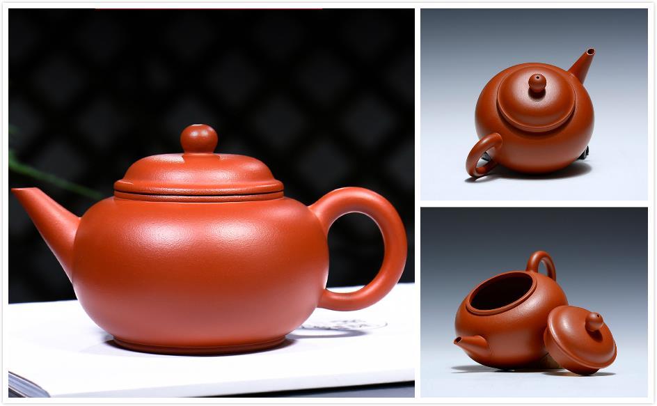 Chinese GongfuTeapot---YiXing Purple Clay No:ZST1706---Price:90USD---Name:Shui Ping Teapot Big Teapot