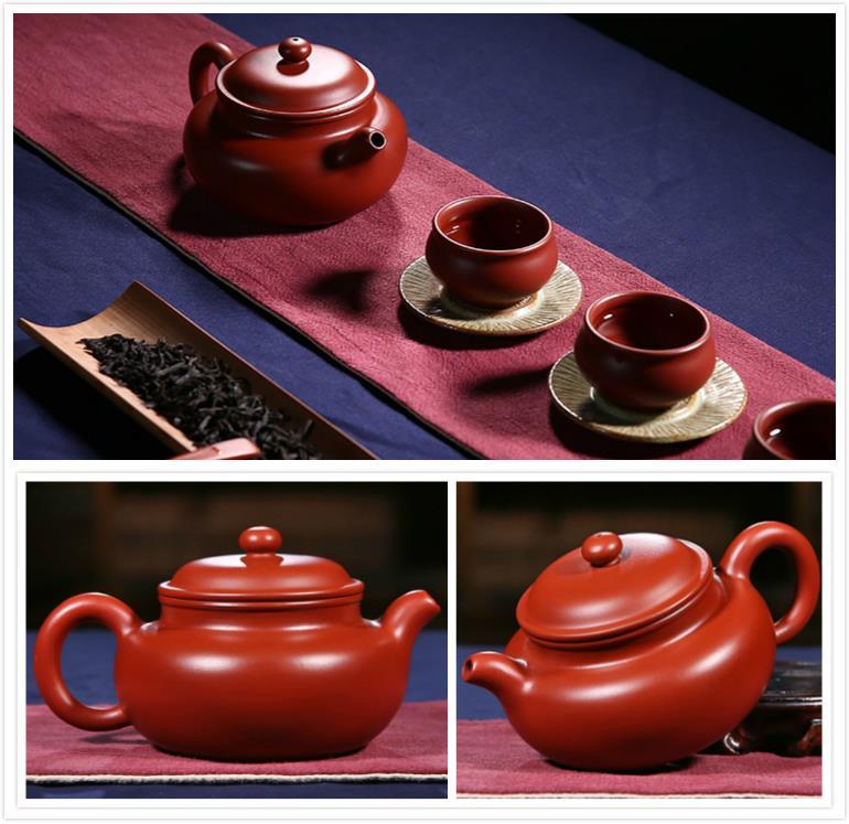 Chinese Gongfu Teapot--- Yixing Purple Clay No:ZST1760 Price:185USD Name:Fang Gu