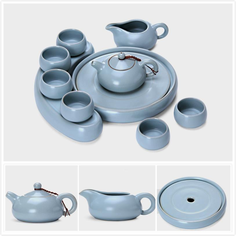 Chinese Gongfu Tea Set ---Ru Porcelain No:ZST1778 Price:165USD