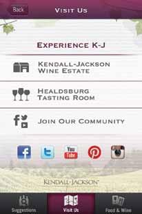 K- J RECOMMENDS FEATURES Get Expert Recommendations Let K-J s team of experts help select the best wine for every social experience, and share those suggestions on Facebook.