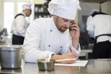 food related aspects in the company by a professional chef Practical recommendations