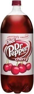 CSD 2 Liter Bottles (8pk) Dr Pepper Diet Dr Pepper Cherry