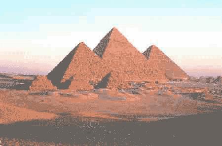 Pyramids were built to protect and honor pharaoh.