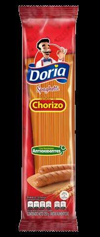 Chorizo-flavored spaghetti New flavors were
