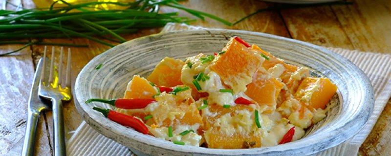 Baked Creamy Chilli Butternut Monday 22nd May COOK TIME PREP TIME 01:00:00 00:15:00 Tired of boring butternut recipes? Try this one for Baked Creamy Chilli Butternut.