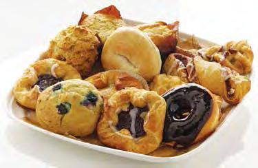 Bakery Tray $24.99 (serves 8-10), $49.99 (serves 16-20) This variety of bakery items is baked fresh in our stores every morning.