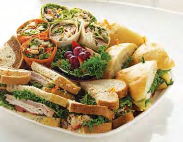 Assorted Sandwiches $69.99 (serves 8-10) $109.99 (serves 14-16) Our most popular platter with something for everybody.