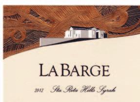 Wine & Spirits Offset - Line/Prime Collotype Labels North American Wine and Spirits LaBarge, 2012 Sta Rita Hills Syrah Flexography - Color Process - Non-prime