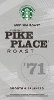 Decal Decaf Pike Place Roast Decal