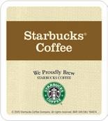 11020268 Decaf Starbucks Coffee Decal