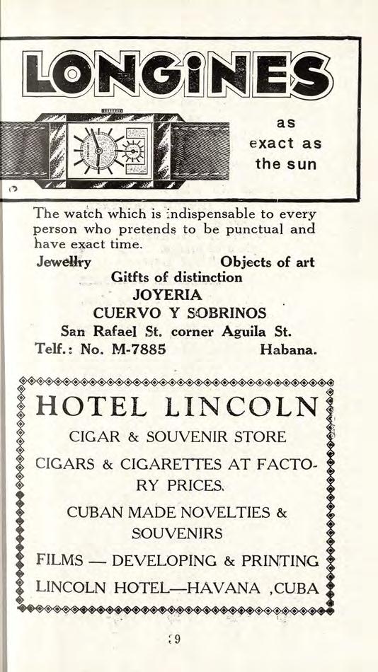 ørn ros Myre Hotel. "Lincoln" Cock-tail Book. Havana, Cuba, PDF Free Download