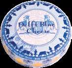 Try it melted on warm apple pie for a special dessert! 2008 10 lbs. 1/case 5 wks Delft Blue Cheese This cow s milk blue cheese is very rich and creamy.