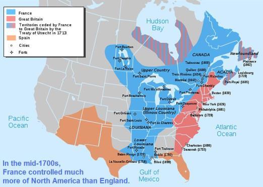 Northwest Passage French in America Claimed much of present day Canada and United States French came to the