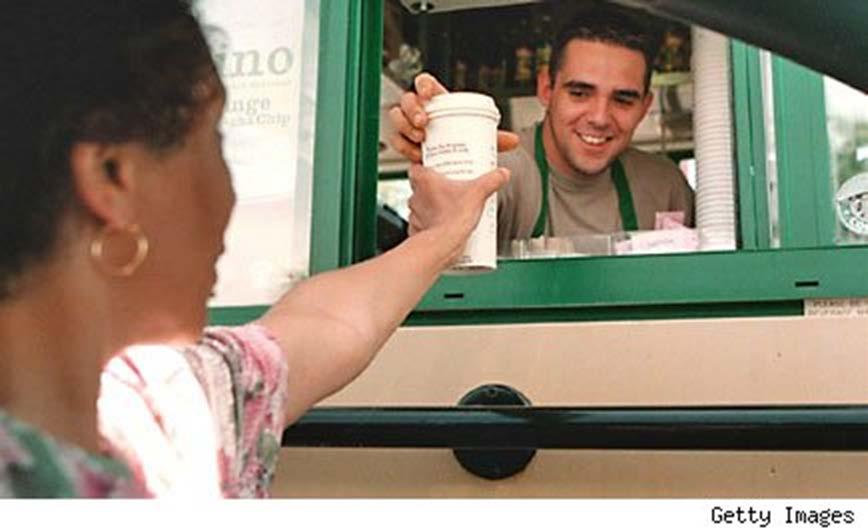 8 Starbucks Barista Employee Playbook Guide Drive Through You are the Barista in charge of handling our new convenient, technology based customer drive through experience.
