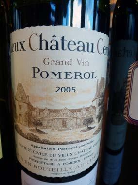 and the complexity possible in a Merlot-based wine. These Pomerols are typically blended 80% Merlot, 20% Cabernet Franc.