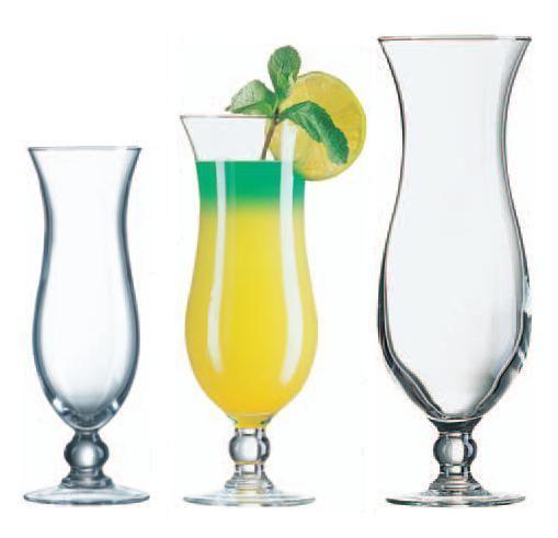 Glassware - Premium Ranges Cocktail Glasses Hurricane