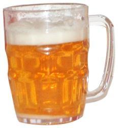 Polycarbonate Glassware Beer Mug 630ml