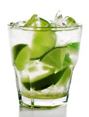 CAIPIRINHA Glass: Bucket Mixing Method: Muddle, shake & roll Garnish: Limes (already in drink) Ingredients: 2 oz.