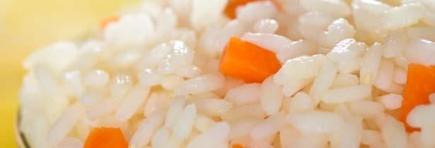 Carrot Rice 25 91 2 ⅔ cups water 1 cup carrots, cut into ¼ inch slices 1 tsp unsalted butter 1 ¼ cups long-grain rice Melt butter in a medium saucepan over medium-high heat.