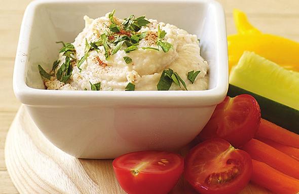Snack Break Feeling munchy? Cut up some veggies and dig into these dips.