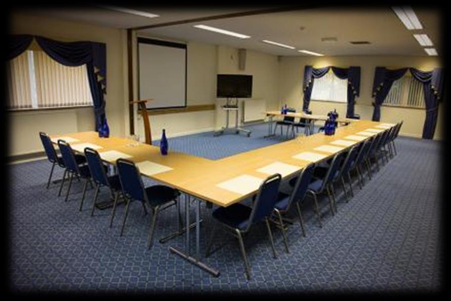 The Cothi Suite: Holding up to 200 delegates theatre style, the Cothi is a highly adaptable room with ample space for exhibitions, presentation and large conferences.
