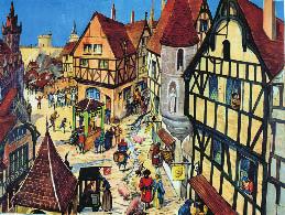 These included the right to buy and sell property and the freedom from having to serve in the army. Over time, medieval towns set up their own governments.