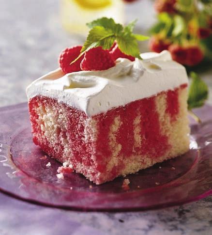 pink CHAMPAGNE raspberry POKE box Betty Crocker SuperMoist white cake mix ¼ cups champagne /3 cup vegetable oil 3 egg whites 4 to 5 drops red food coloring FROSTING ½ cup butter or margarine,