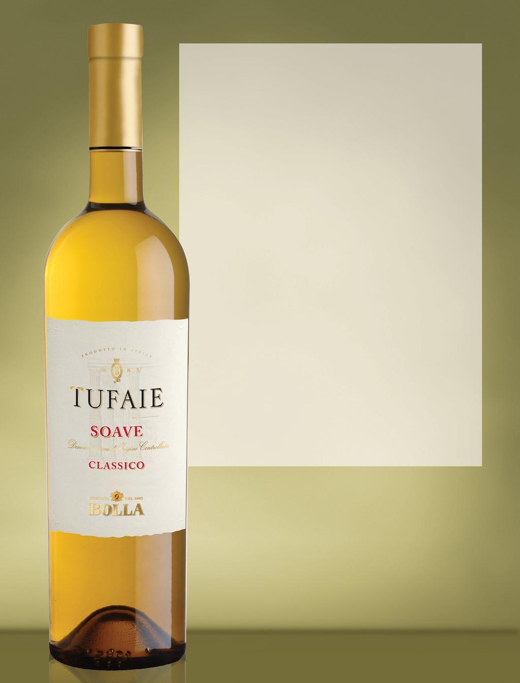 S U P E R P R E M I U M T I E R TUFAIE DESCRIPTION SHEET Tufaie (too-fai-ay) Soave Classico doc Production Area: Hills of Soave in the heart of the Classico zone, Italy.