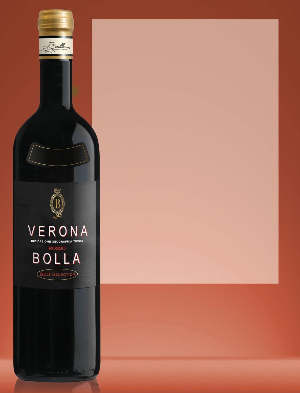 S U P E R P R E M I U M T I E R VERONA ROSSO 883 DESCRIPTION SHEET Verona Rosso IGT Production Area: Grape Varieties: Description: Verona province in the Veneto region.