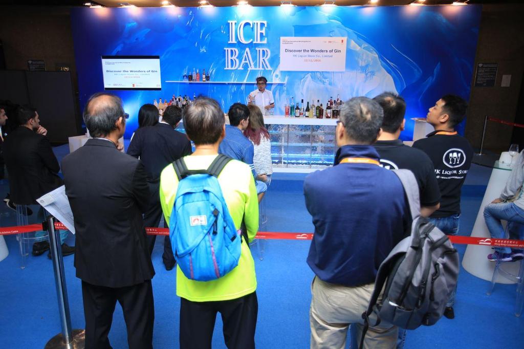 Ice Bar at HKIWSF 2016 Ice Bar Layout at HKIWSF 2016