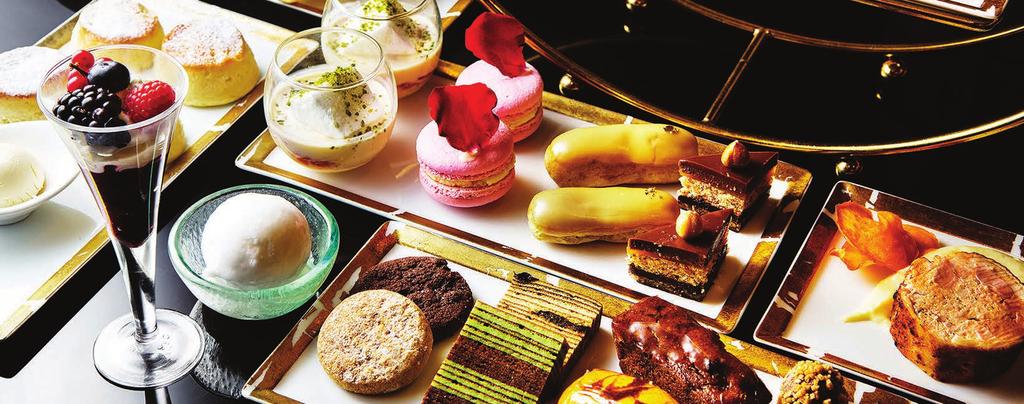 Chihuly Lounge 24,25,31 December 2017 & 1 January 2018 Relish a festive-themed afternoon tea buffet experience, where you can savour delicate pastries, finger sandwiches and desserts, complemented