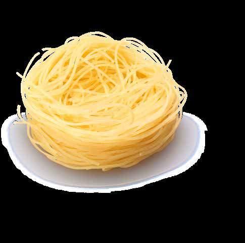 DE CECCO Product Catalogue DURUM wheat semolina PASTA SPECIAL shapes Angel Hair nests are a