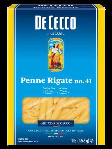 DURUM wheat semolina PASTA SHORT shapes A vast assortment of short shapes ranging from the classics of Italian cooking such as Penne, Fusilli, Tortiglioni, Farfalle and Rigatoni as well as typical