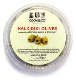 02kg Plastic Garlic in Brine (NDW 580g) Tub n/a 5060016802611 05060016822619 CC418 Cooks&Co Green Olives Stuffed with 6 x 1.