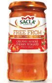 39 8001060025752 18001060025759 SC100 Sacla Whole Cherry Tomato & Basil Sauce 6 x 350g Jar 2.