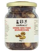 CC105 Cooks&Co Dried Mixed Forest Mushrooms 1 x 500g Plastic