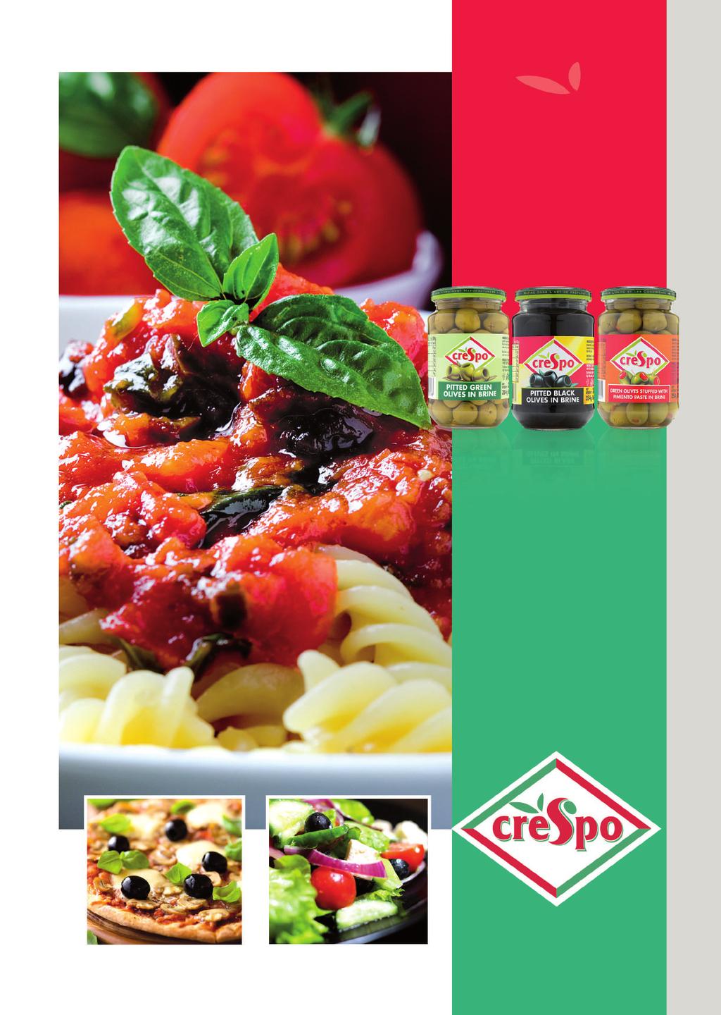 Add a little magic with Crespo Crespo has supplied high quality olives to the UK since 1955, so no wonder it is the UK s No.1 olives brand*.