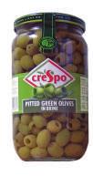 69 3076820008066 23076820008060 SO075 Crespo Pitted Green Olives 6 x 820g Jar 2.
