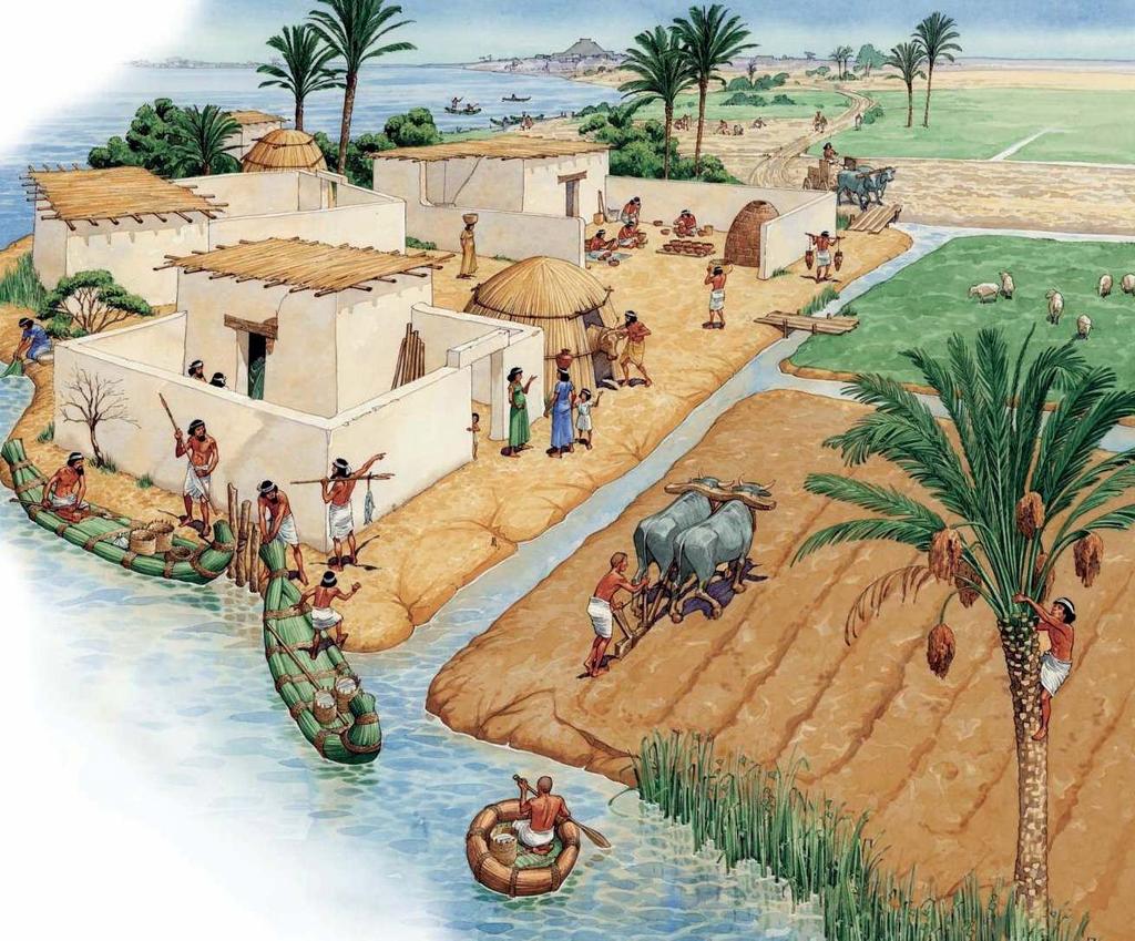 THE BEGINNING OF WHAT DID SETTLERS HAVE TO DO IN ORDER TO FARM IN THE REGION? AGRICULTURE The rivers flowed from the mountains down to the Persian Gulf.