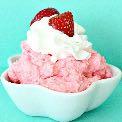 Strawberries and Cream Jello Salad Serves: 8 Prep time: 2 hours 30 min. Cook time: 0 min.